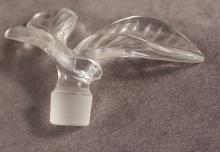 LALIQUE CRYSTAL "APPLE" SCENT BOTTLE