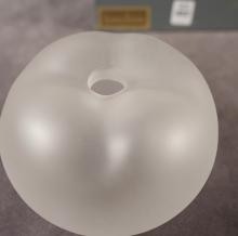 LALIQUE CRYSTAL "APPLE" SCENT BOTTLE
