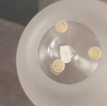 LALIQUE CRYSTAL "APPLE" SCENT BOTTLE