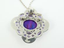 STERLING PENDANT NECKLACE