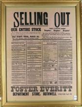 ANTIQUE ONTARIO BROADSIDE