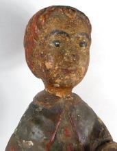 EARLY CARVED SANTO SCULPTURE