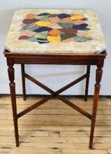 LOVELY MOSAIC-TOP TABLE