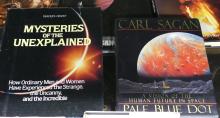 SEVEN "SPACE AND UNKNOWN" BOOKS