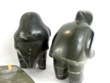 LARGE INUIT SOAPSTONE SCULPTURE