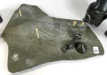 LARGE INUIT SOAPSTONE SCULPTURE