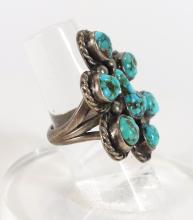 TURQUOISE & SILVER RING