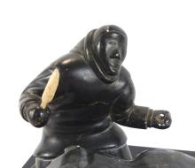 INUIT STONE FIGURE GROUP