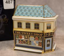 ROYAL CROWN DERBY "THE SWEET SHOP" PAPERWEIGHT
