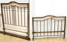 ANTIQUE BRASS BED