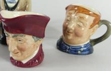 ROYAL DOULTON TOBY & CHARACTER JUGS