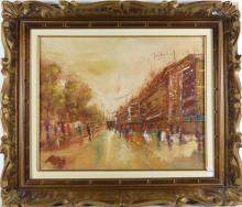 PARISIAN STREET SCENE