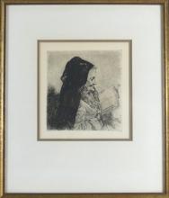 TWO JOSEPH STELLA ETCHINGS