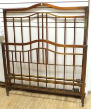 ANTIQUE BRASS BED