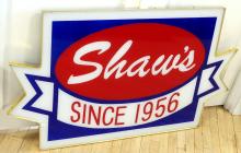 VINTAGE SHAW'S DAIRY SIGN