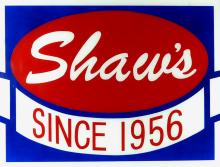 VINTAGE SHAW'S DAIRY SIGN