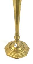 LARGE BRASS CANDELABRUM