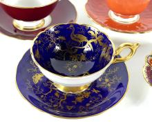 FIVE QUALITY CUPS & SAUCERS