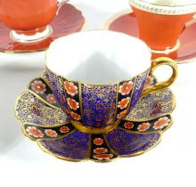 FIVE QUALITY CUPS & SAUCERS