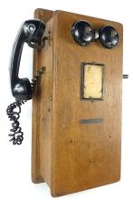 OAK WALL PHONE