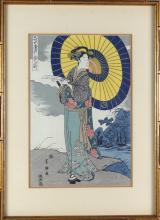 PAIR JAPANESE PRINTS