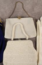 VINTAGE LADIES' GLOVES AND EVENING BAGS