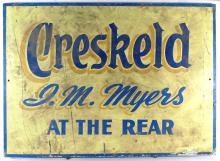 VINTAGE TIN SIGN