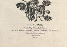 1815 ROBERT BURNS VOLUME