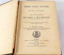 CANADA'S PATRIOT STATESMAN: SIR JOHN A. MACDONALD