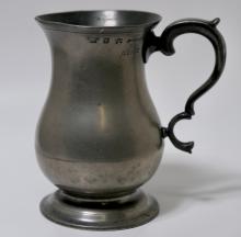 SCOTTISH PEWTER TANKARD