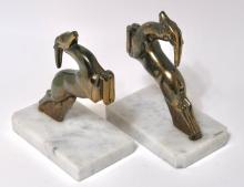 PAIR OF BOOKENDS