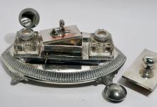 INKSTAND AND BLOTTER