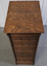 OAK FILE DRAWERS