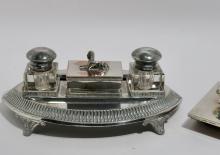 INKSTAND AND BLOTTER