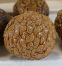 ANTIQUE CHINESE CARVED WALNUTS