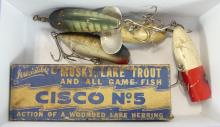 VINTAGE FISHING LURES