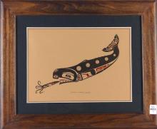 SET OF THREE JIM GILBERT SERIGRAPH PRINTS