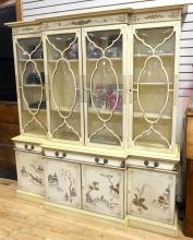 KARGES BREAKFRONT CHINA CABINET