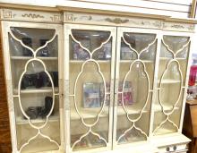 KARGES BREAKFRONT CHINA CABINET