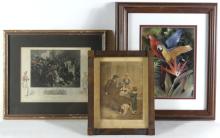 SELECTION OF FRAMED PRINTS