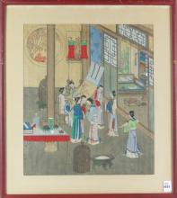 CHINESE PAINTING ON SILK