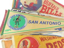 VINTAGE SPORTS PENNANTS