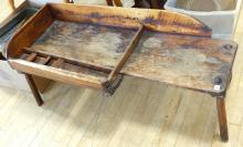 PRIMITIVE PINE WORK BENCH