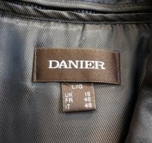 THREE LADIES' DANIER LEATHER COATS