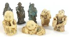 MINIATURE ASIAN FIGURINES