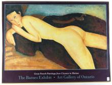 MODIGLIANI EXHIBITION POSTER