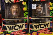 4 WCW WRESTLING FIGURES