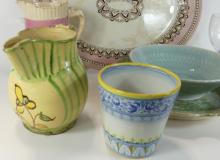 VINTAGE CHINA, GLASS, ETC.