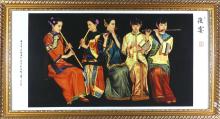 EXCEPTIONAL CHINESE PORCELAIN PLAQUE