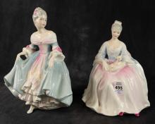 TWO ROYAL DOULTON FIGURINES